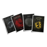 Kit, Paquete 4 Posters Game Of Thrones Casas 