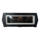 Faro Auxiliar Luz Led 3 Lupas Bco/ambar Arillo Bc