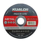 Disco De Corte Para Metal 180 X 1,6 X 22,2 Mm X50 Unidades