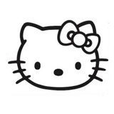 Calcomania Hello Kitty Vinil Universal Decorativo Auto Moto