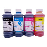Tinta Colorjet X Kit 4 Para Epson T664 X 500ml Fotografica