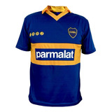  Camiseta Boca Parmalat Homenaje Campeones 1992 Retro