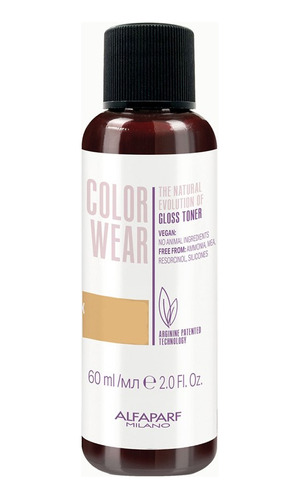 Tóner Alfaparf Milano Color Wear Gloss 08.31 Soft Golden Ash