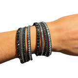 Pulsera Swarovski Slake Ss Dlx Cristal Negra