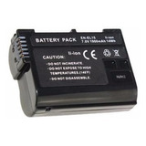 Bateria En-el15 P/nikon D7200 D610 D810 D750 -garantia- Fact