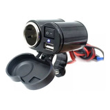 Cargador Usb Para Moto Encendedor 12v Usb Incluye Encendedor