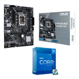 Kit Upgrade Intel 12ª Geração I7 12700f + Asus H610m-e D4 