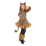 Disfraz De Leopardo De Palamon Girls, Disfraz De Animales -