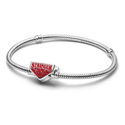 Brazalete Pandora De Stranger Things Con Cierre De 18 Cm Plateado 18 Cm | Meses sin interés