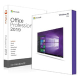 Rede/chave Licença Key Combo Win 10 Pro + Office 2019 Pro