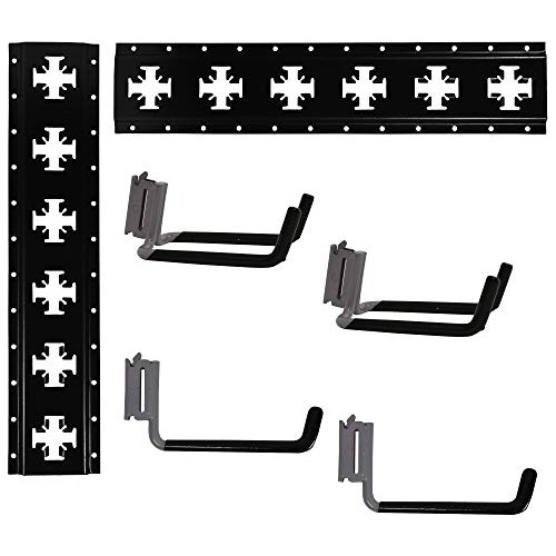 X Track Garage Essentials Kit 6pc Includes 24 Black Mat...