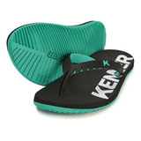 Chinelo Kenner Red Masculino - Preto E Verde