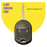 Carcasa Llave Control Ranger, Focus, Edge, Fusion 3 Botones