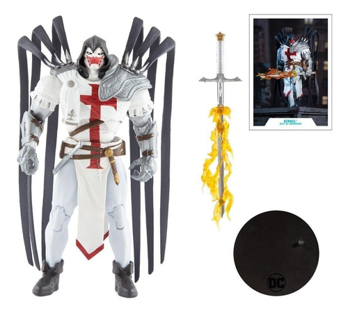 Figura Azrael White Templar Batman Dc Multiverse Mcfarlane