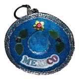 5 Llavero Sombrero Recuerdo Mexicano Oferta Regalo Adorno