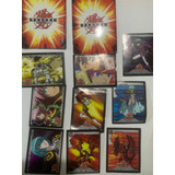 2 Tarjetas Bakugan Y 9 Estampas Originales Lote 11 Pzs