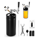 Dbgogo Sistema De Grifo De Cerveza Mini Barril De 128 Onzas,