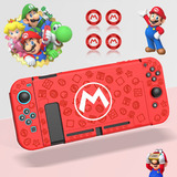 Funda Protector Nintendo Switch Mario Zelda Con Joycon Gomas