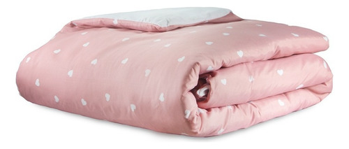 Capa De Edredom Duvet Casal Queen 2,60m X 2,50m Algodão Cor Corações