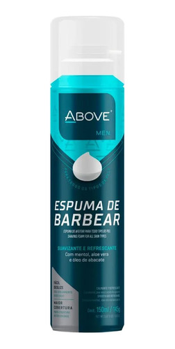 Espuma De Barbear Above 150ml Kit C/8