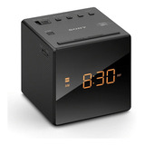 Radio Reloj Despertador Sony Con 5 Funciones Avanzadas Color Negro