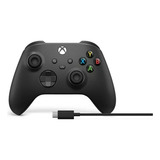 Control, Mando Xbox Series Negro + Cable Usb - C 2.7mts