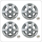 Llanta 14 4x100 Kit X 4 100% Chevrolet Con Centros Color Gris