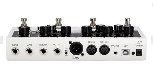 Pedaleira Efeitos Mooer Preamp Live M999 Acompanha Fonte 9v Cor Branco