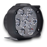 Faro Auxiliar Luz Blanca Off Road 12v Con Soporte Moto A-vip