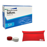 Lente De Contato Soflens 59 Com Grau - Bausch Lomb