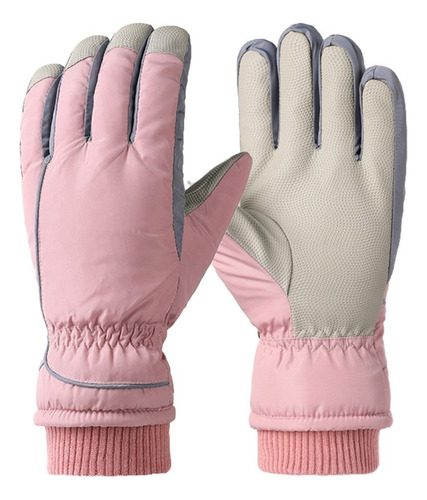 Guantes De Felpa Para Mujer, Guantes Impermeables Para Nieve