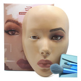Placa Facial De Práctica De Maquillaje 3d, Cara De Maniquí D