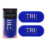 Sujetadores Tru Barber Grippers Barbería Peluqueria X 2 Azul