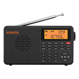 Rádio Dsp Digital Portátil Xhdata D-109 Fm Estéreo/mw/sw/lw