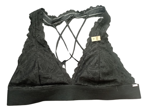 Bralette Victorias Secre´t  Encaje Negro Dama