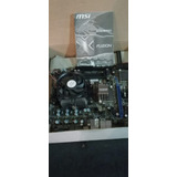 Mother Msi 760 Gm+ Cooler + Amd Atlom.  Revisar, No Imagen