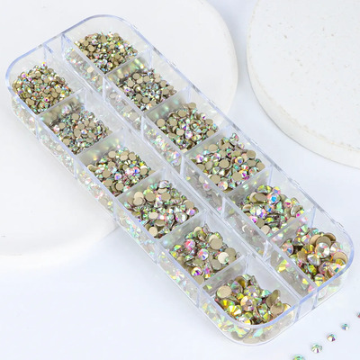 2880 Piezas De Diamantes De Imitación De Vidrio Ss6-ss20 En