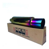 - Muffler Alto Flujo Escape Hks Hi Power Jasma- Cuerpo 