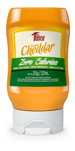 Salsa Crema Cheddar Mrs. Taste Zero Calorías Sin Tacc En Frasco 235 g