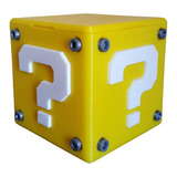 Caja Bloque Incognito Mario Bros 10x10x10cm - Impresion 3d