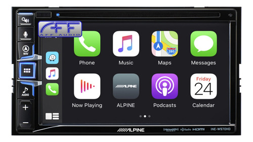 Alpine Ine-w970hd Dvd Bt Carplay Android Auto Gps Integrado