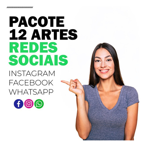 Arte Posts Instagram Whatsapp Redes Sociais Reels 12 Un