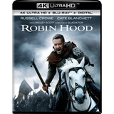 Blu Ray 4k Ultra Hd Robin Hood, Con Luz, Doblado/pierna Sellado