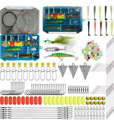 Kits De Aparejos De Pesca De Surf, 167 Piezas, Incluyendo Al