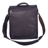 Bolso Carriel Oficio 100% Cuero. 6 L. Extragrande. Xl