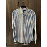 Camisa Polo Ralph Lauren Color Block Rayas Slim Fit Talla M