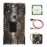 Placa Base Minera Eth80 B75 Bct+cpu G630+ventilador+cable De