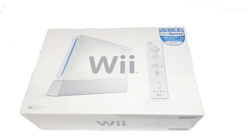 Nintendo Wii Sports Blanco Con Dos Controles