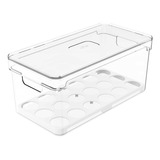 Organizador Para 36 Huevos, Soporte Acrílico Para Cocina, Refrigerador O
