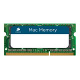 Memoria Ram Apple Sodimm Color Verde  8gb 2 Corsair Cmsa8gx3m2a1066c7